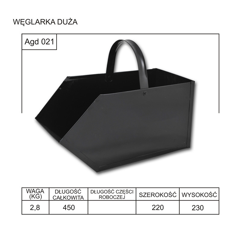 Węglarka    mała  ocynk